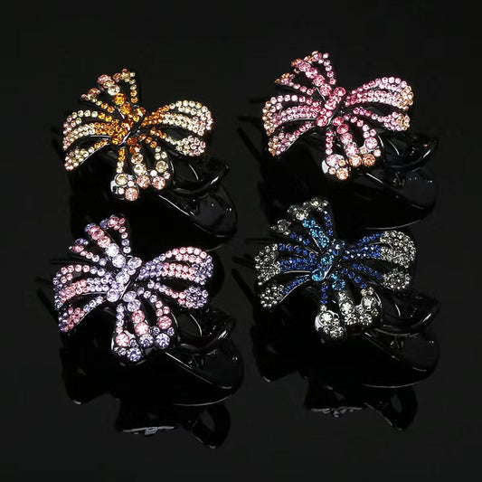 Korean ins decorative head three-tooth clip