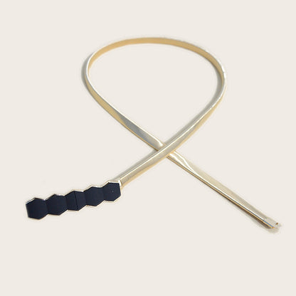 Slim waist chain with skirt