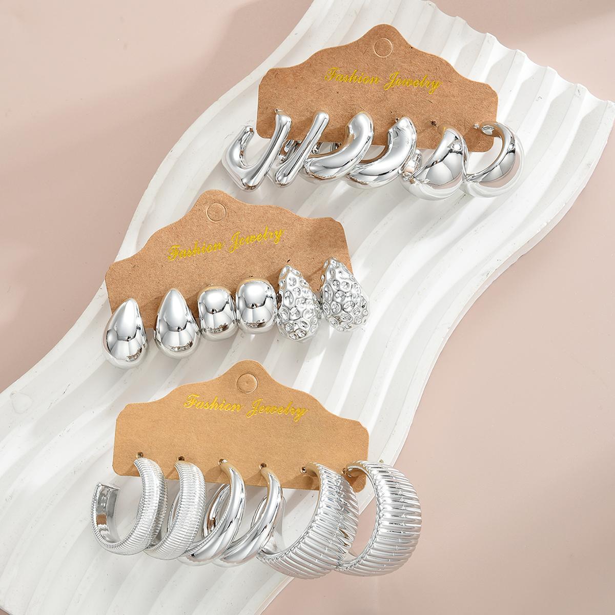 9-Piece CCB Earring Set