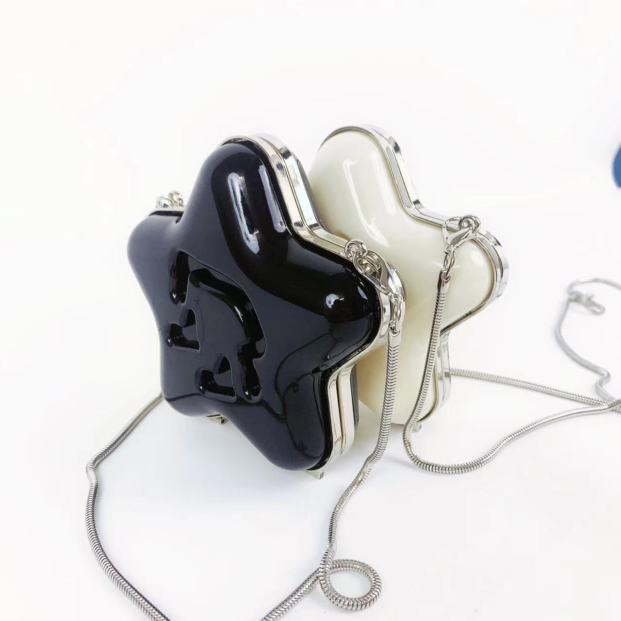 Acrylic star love star mouth red envelope