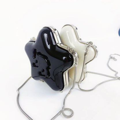 Acrylic star love star mouth red envelope