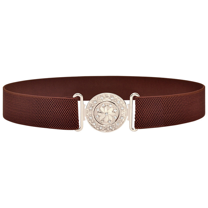 Stretch Flower Belt Fashion