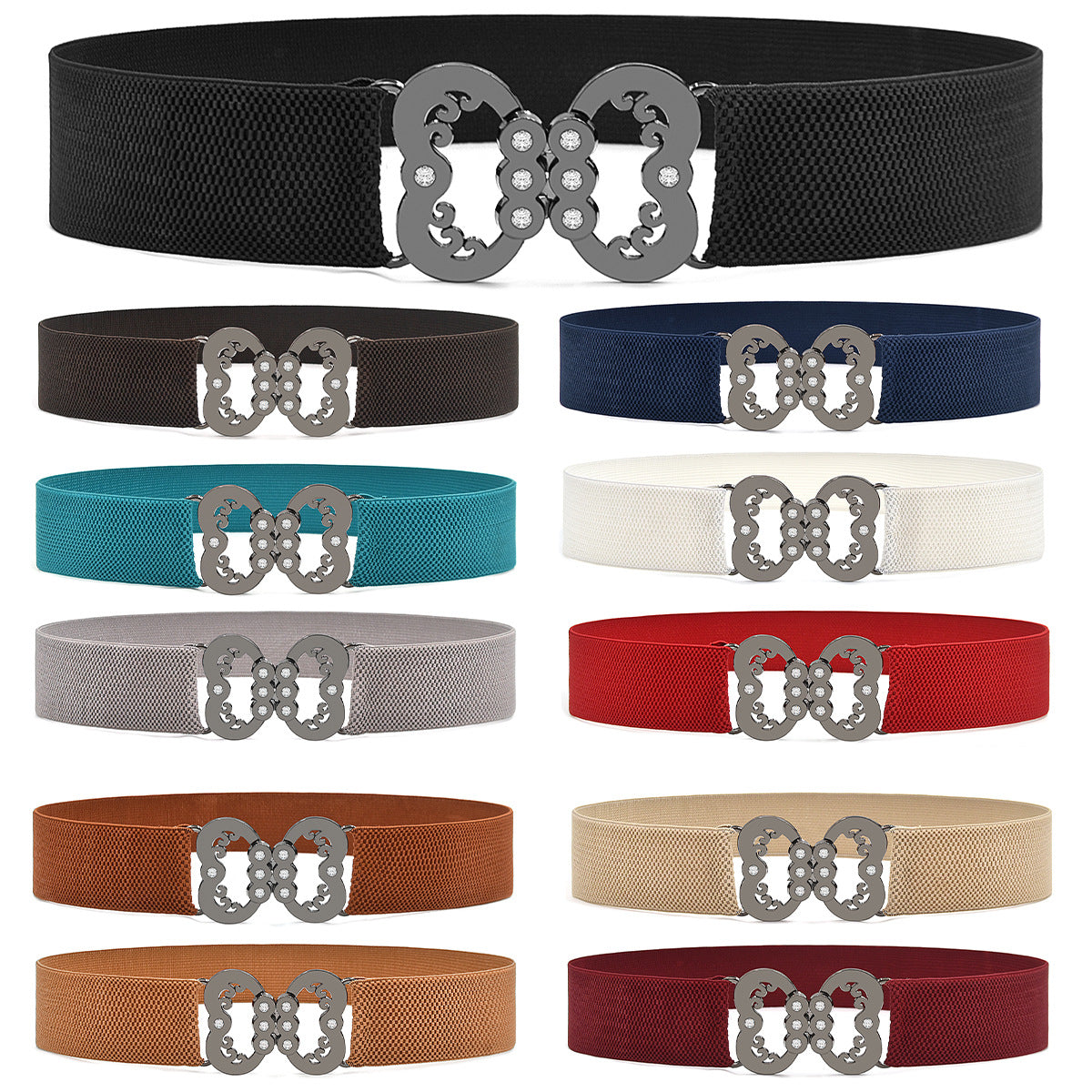 Elastic wide waist seal universal