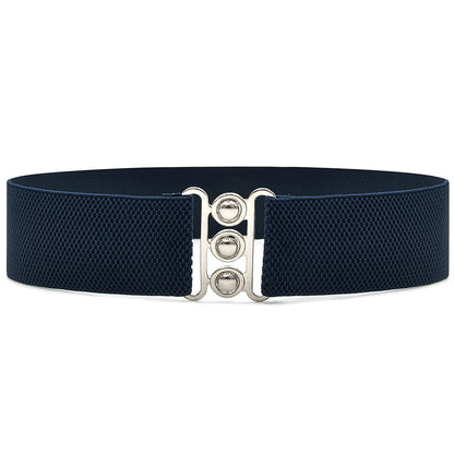 Black simple waist seal elastic