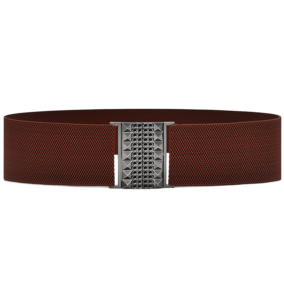 Belt Gold pair buckle elastic belt