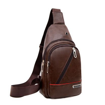 Waterproof and wear-resistant chest bag, mobile phone bag.