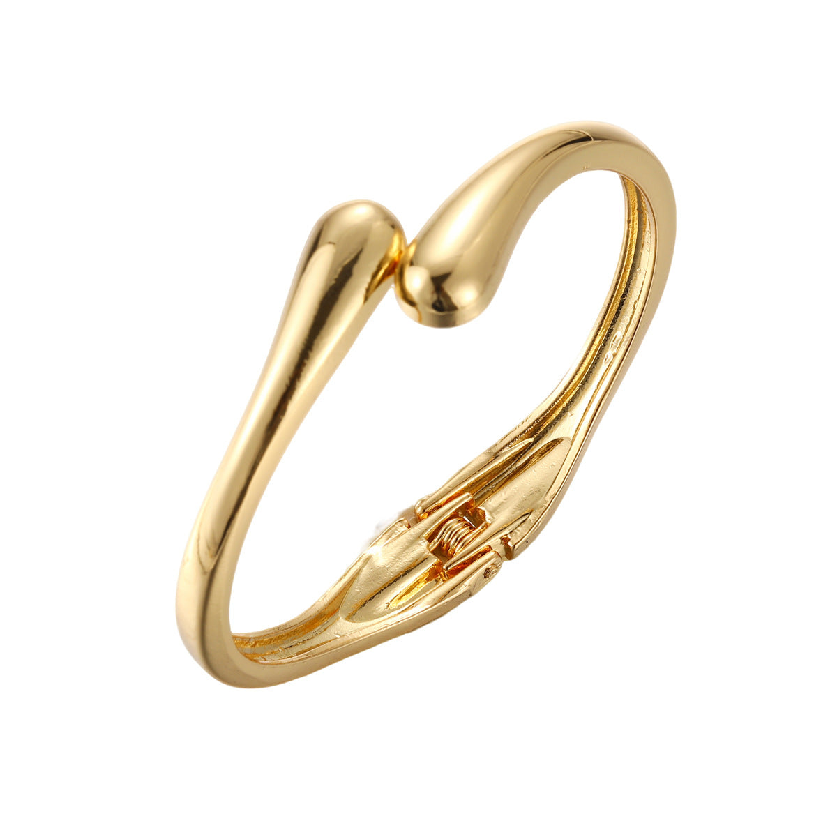 3-Piece Irregular Metal Bracelet Set