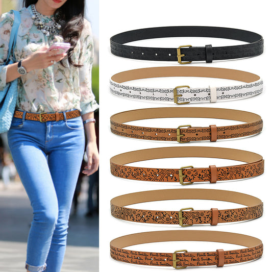 hot sale Thin belt women's simple