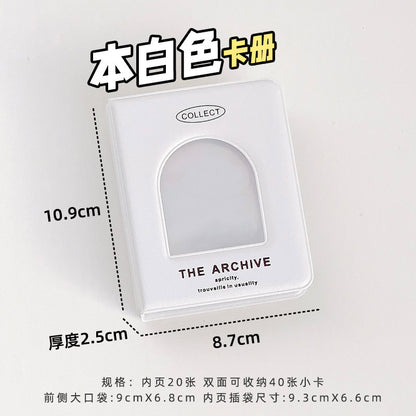 Card Holder, One-Grid, Star-Fan Mini Album