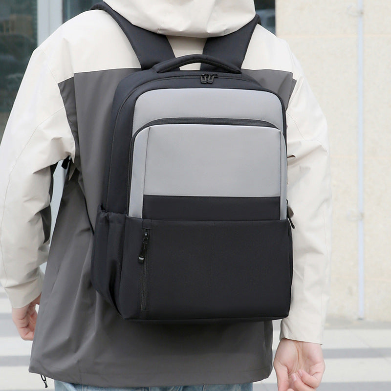 Oxford cloth backpack USB charging