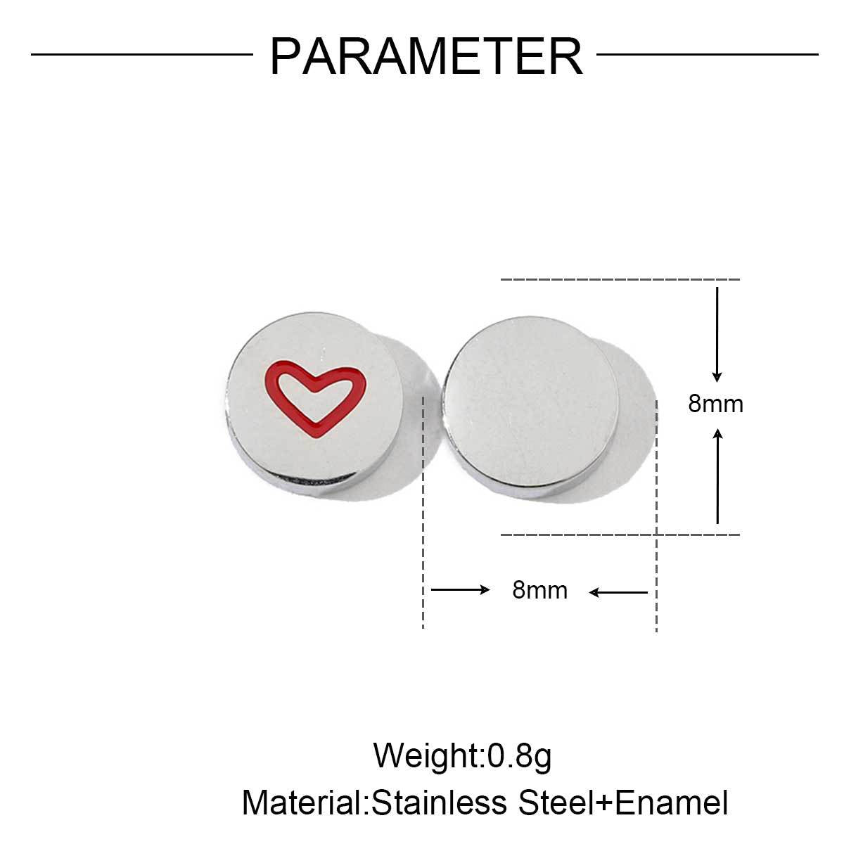 Beaded Buddha Eyes Titanium Steel Pendant