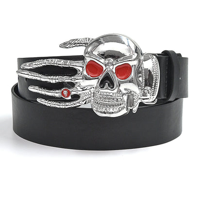 Skull Belt Punk Style