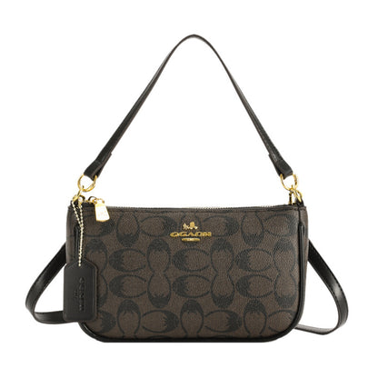 Retro contrasting square bag