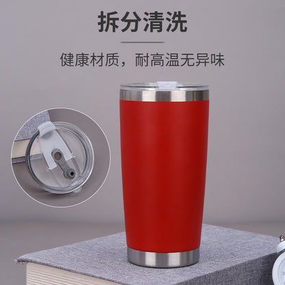20Oz car cup double-layer vacuum thermos cup