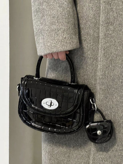 Fashion shoulder bag handbag saddle bag