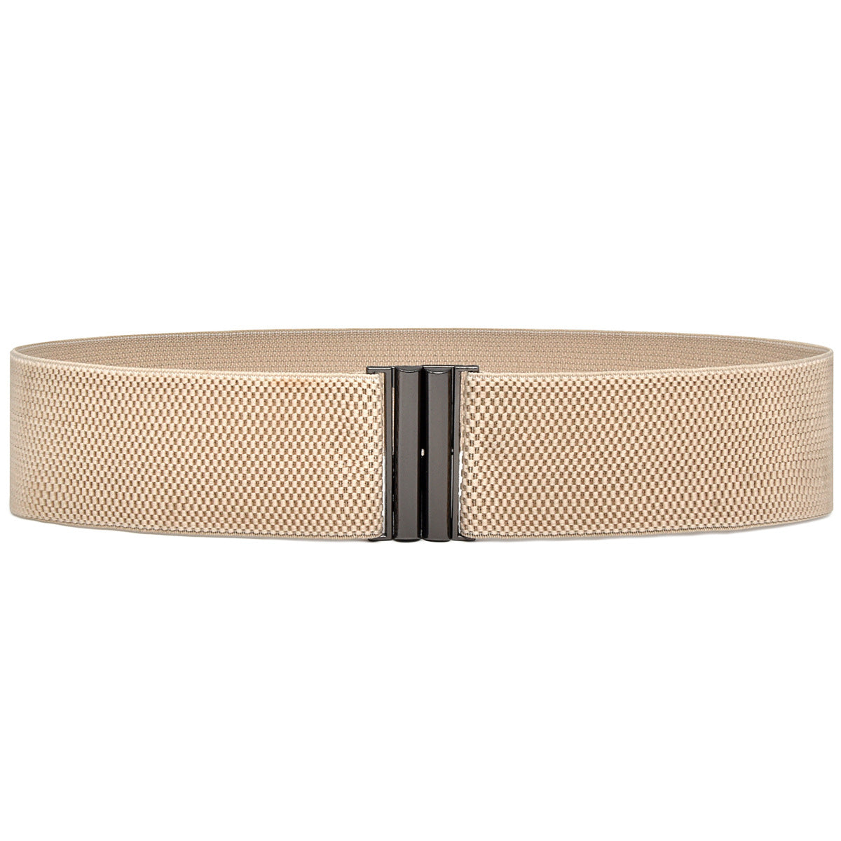 Red elastic waist seal wide belt