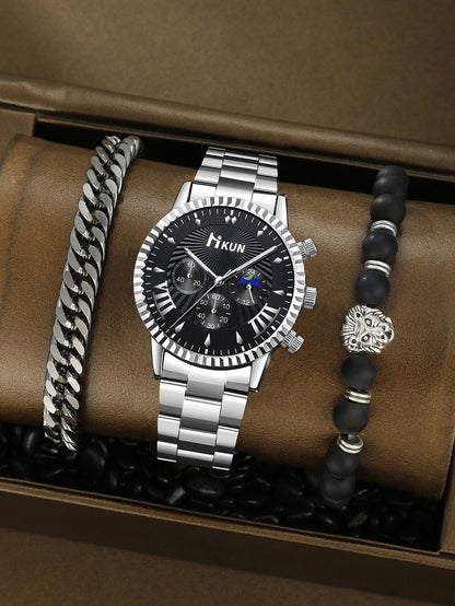 Casual Men's Watch Set