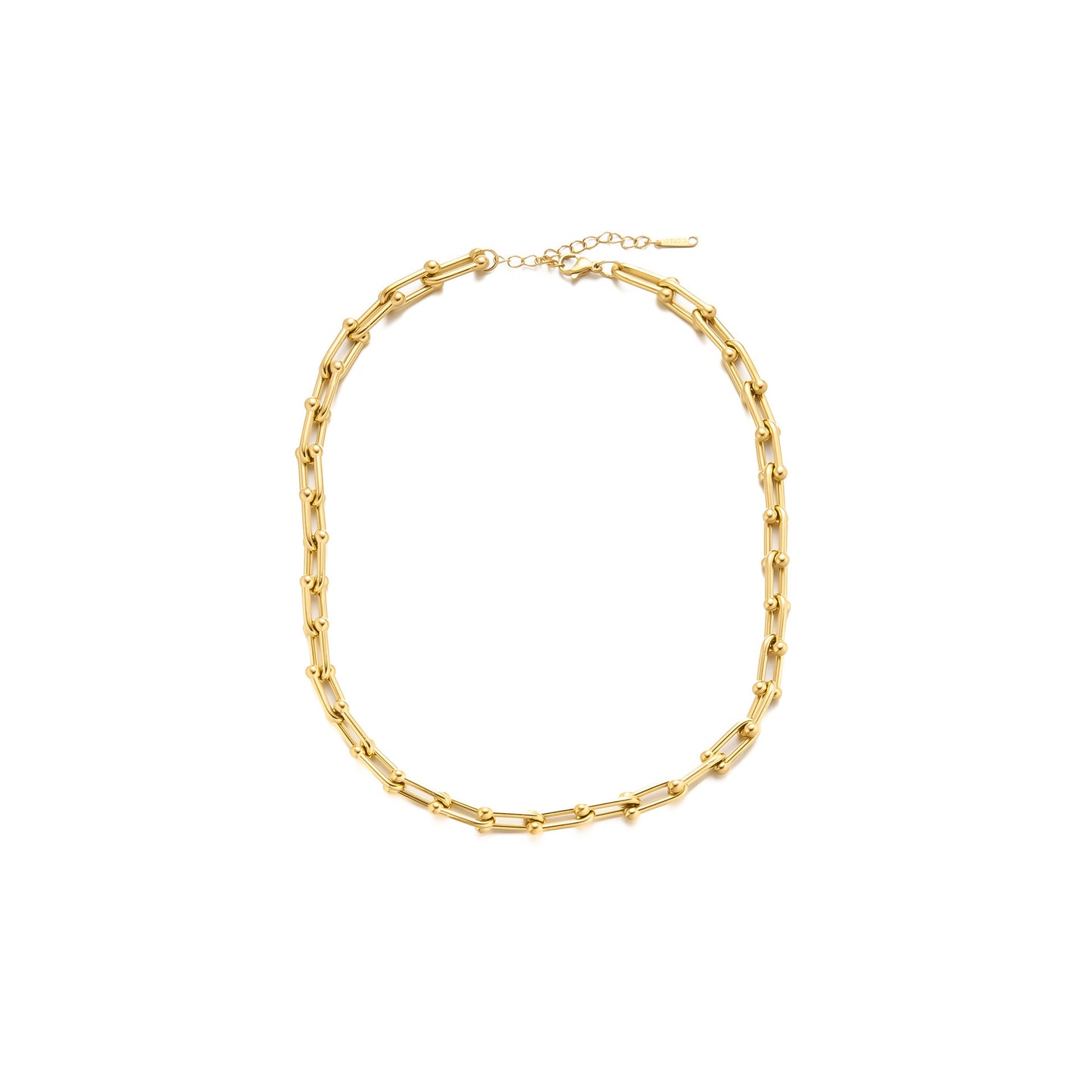 U-Shaped Titanium Steel Jewelry Set