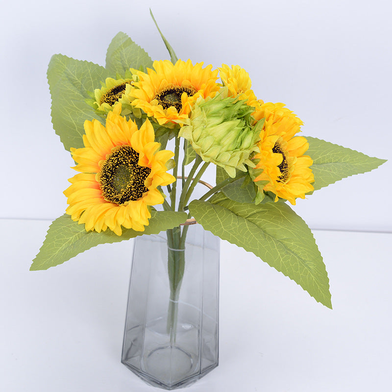Sunflower bouquet artificial flowers
