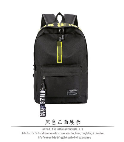 Backpack Canvas Large Capacity Student School Bag