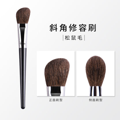 24-Piece Animal Hair Makeup Brush Set
