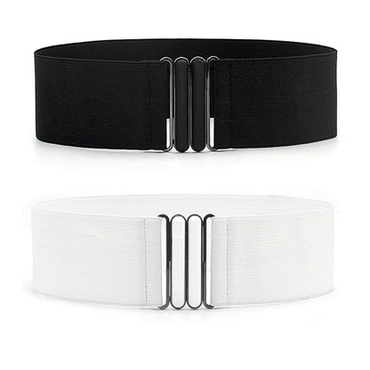 Elastic Women's Wide Belt