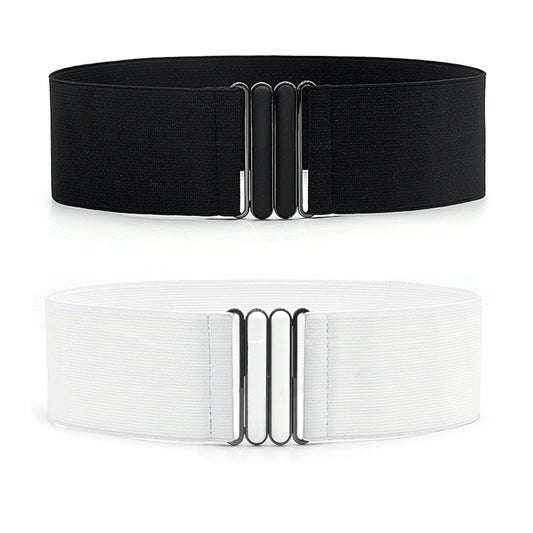 Elastic Women's Wide Belt
