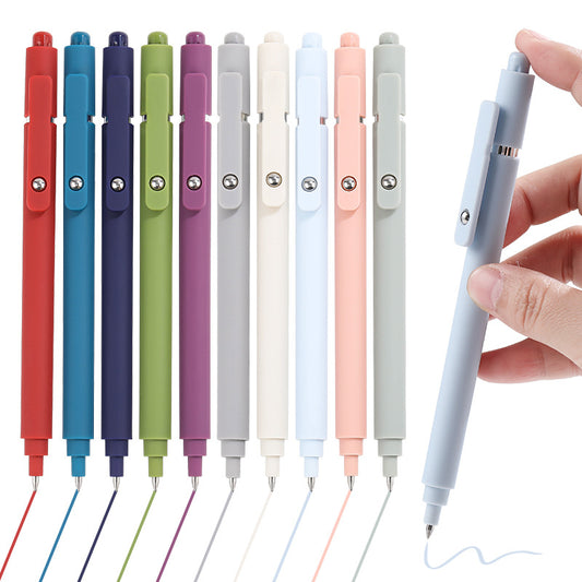 Bolígrafo de gel Push-to-go 0,5 con clip para bolígrafo con centro de gravedad bajo 