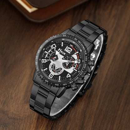 Fashion quartz watch trendy men's watch