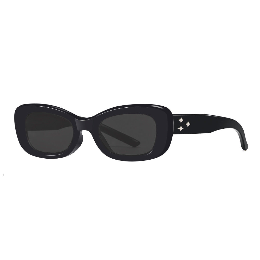 Gafas de sol retro GM Star con montura pequeña y protección UV para mujer 