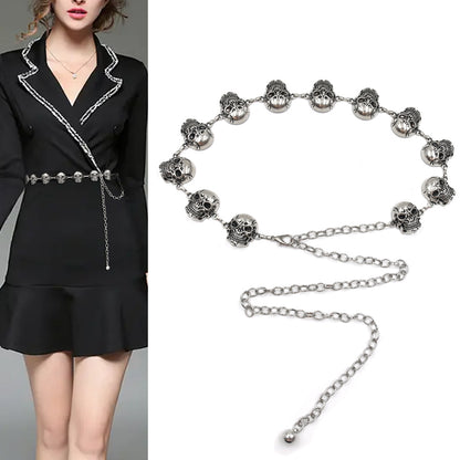 Skull Waist Chain Female
