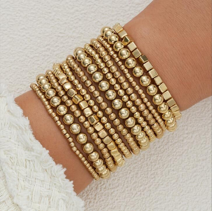 Waterproof Beaded Bracelet Set