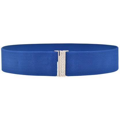 Elastic rhinestone belt elastic