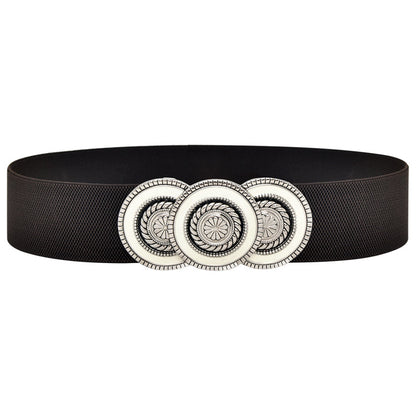 red Black Waist Seal Ladies Fashion