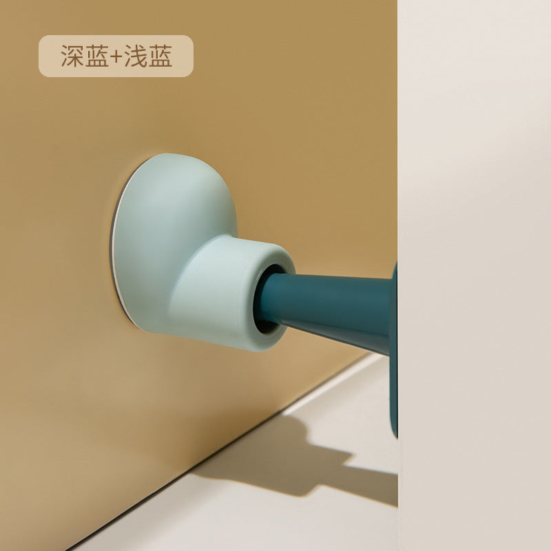 Anti-collision Door Stop, Creative Footprint Design, Silicone Door Holder