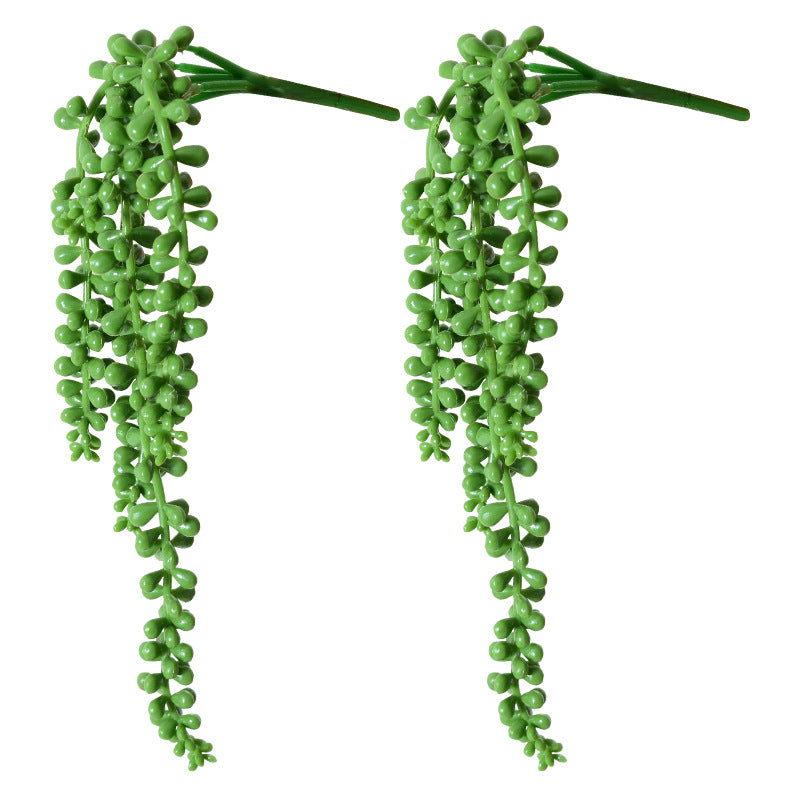 Artificial hanging fake plants simulation flowers
