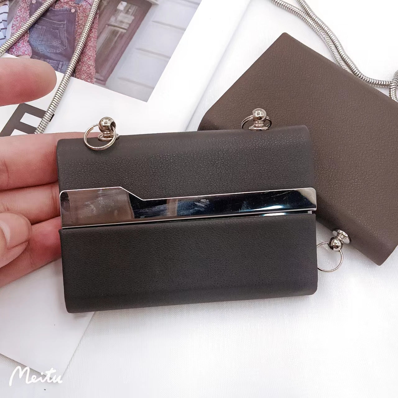 Card Bag Female Versatile Metal