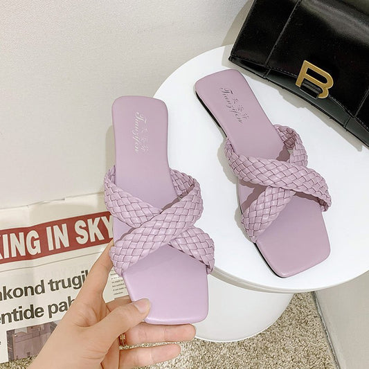 Slippers women's summer outerwear ins