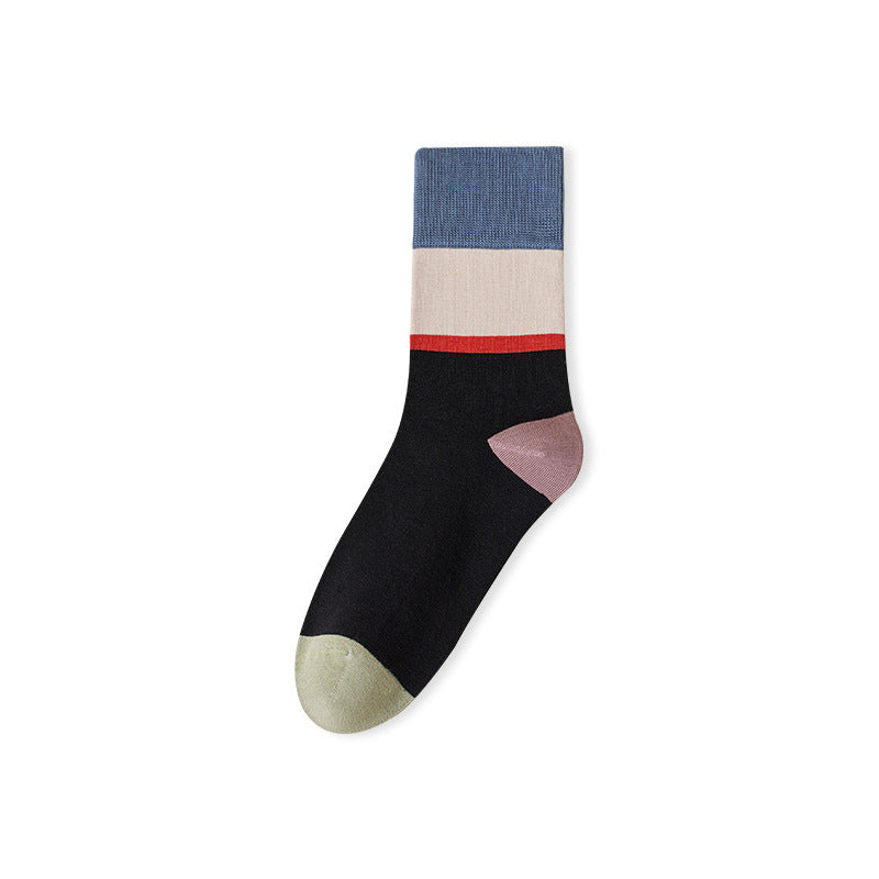 Cotton Breathable Anti-Odor Mid-Calf Trendy Socks