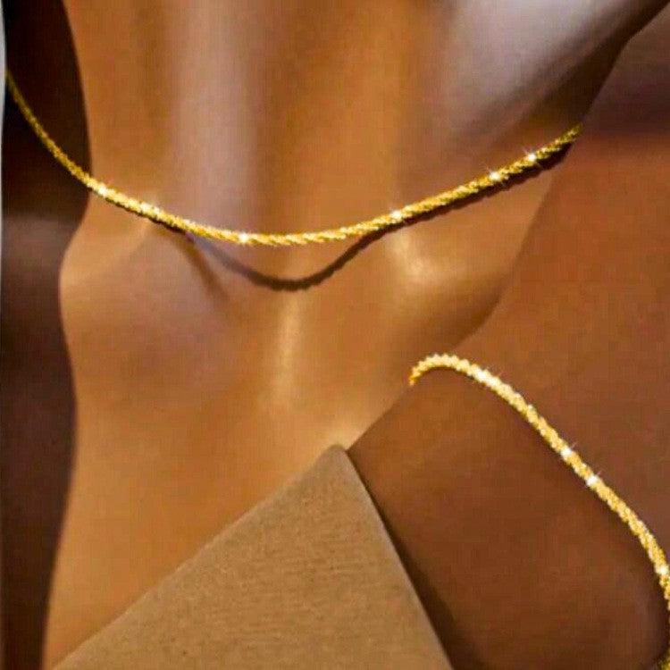 Sparkling Cross Jewelry Set