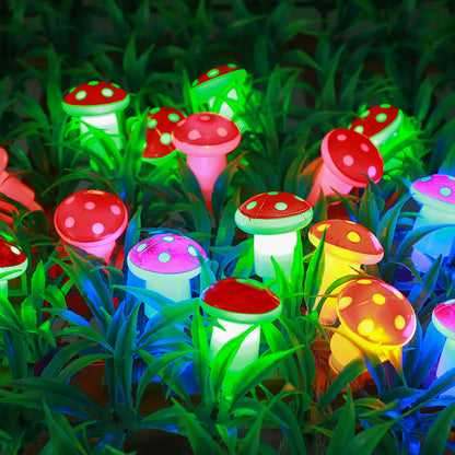 Glowing Mushroom Light Solar Outdoor Light