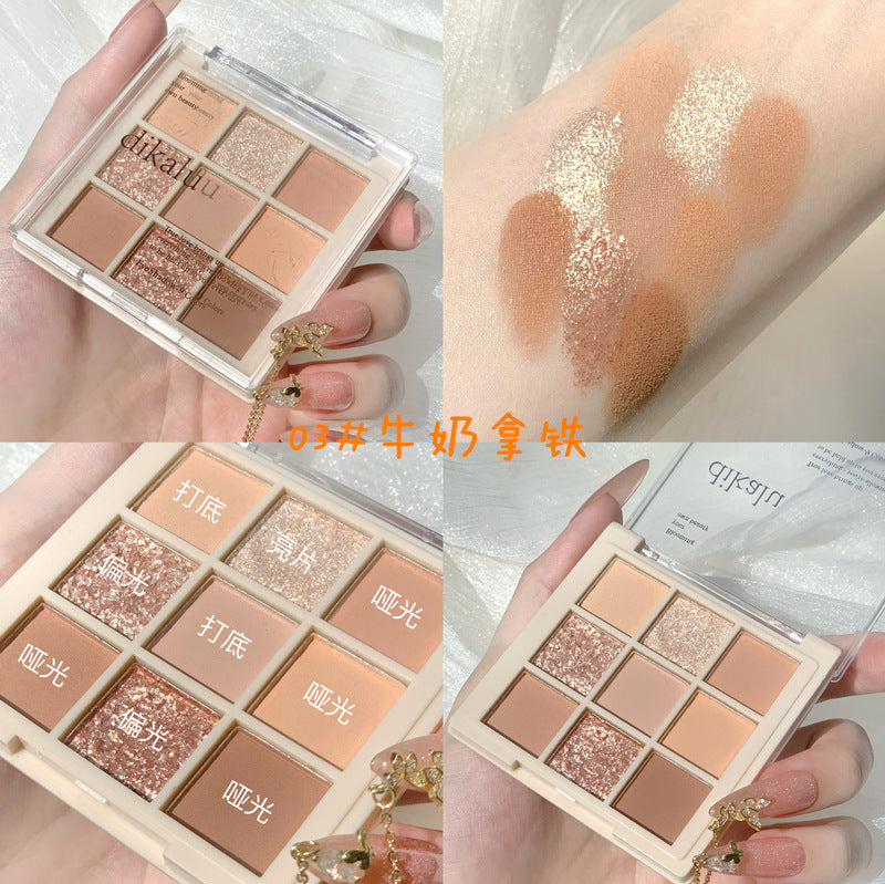 9-Color Matte Eyeshadow Palette