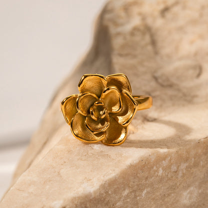 Camellia Open Ring