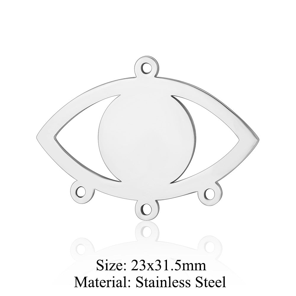 5 pcs/titanium steel accessories Tree of Litfe pendan