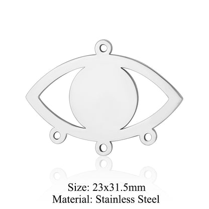 5 pcs/titanium steel accessories Tree of Litfe pendan