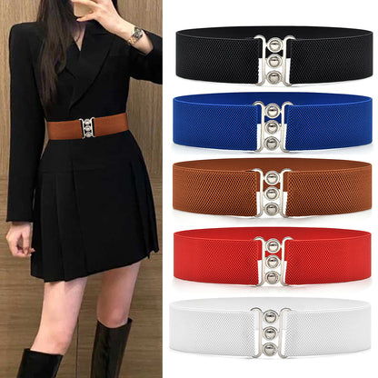 Black simple waist seal elastic