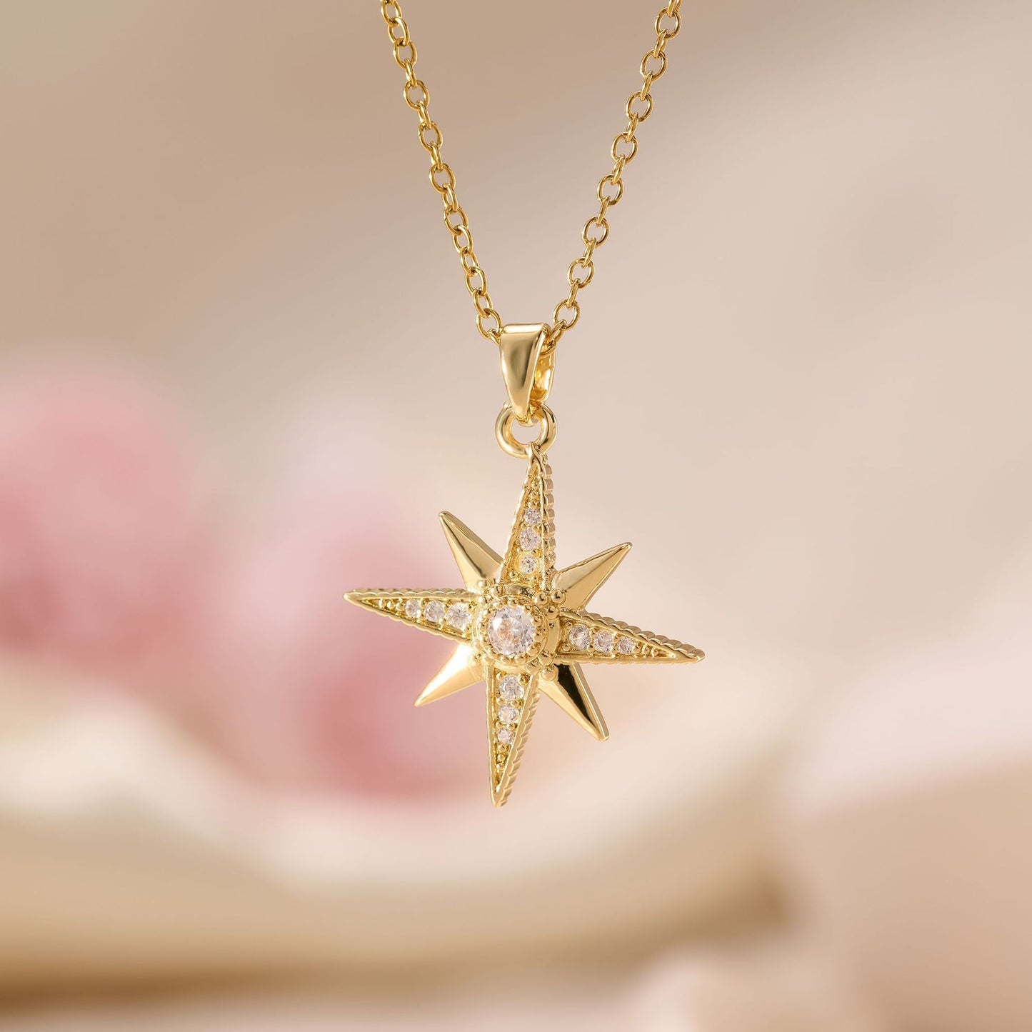 Flower Bell Pendant Necklace