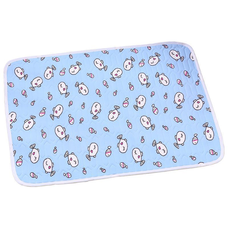Pet Summer Cooling Pad Ice Silk Mat