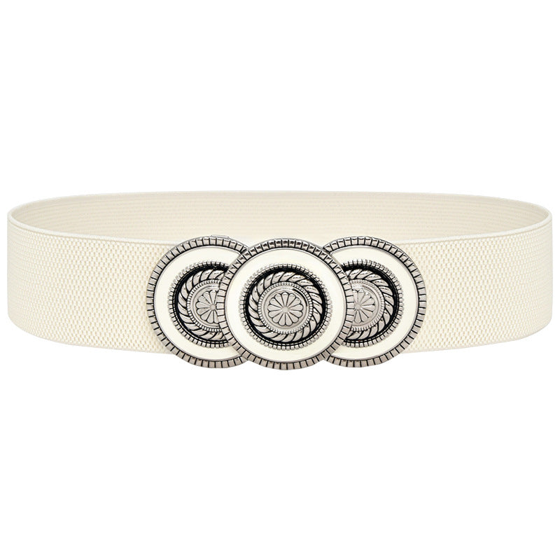 red Black Waist Seal Ladies Fashion