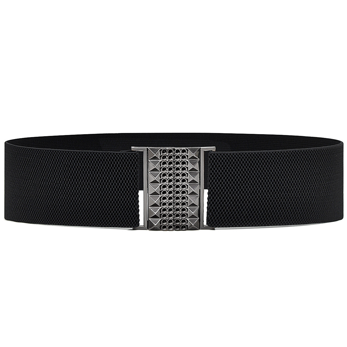 Belt Gold pair buckle elastic belt